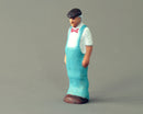 Wooden Grandpa Figure