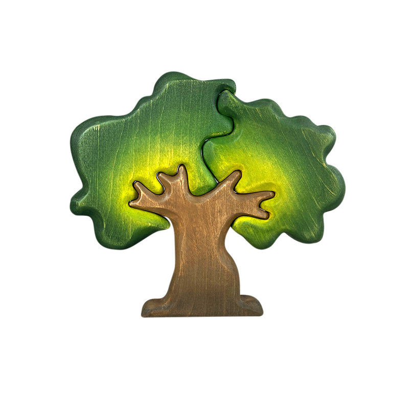 Wooden Oak Tree - Summer