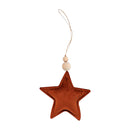 Velvet Star Pendant - Set Of 4