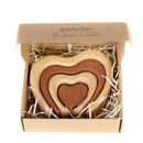 Wooden Stacking Hearts