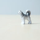 Wooden Eskimo With Sleigh and Dog Set