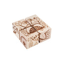 Wooden Cube Puzzle - Sea Creatures