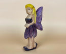 Wooden Fairy Flying - Purple
