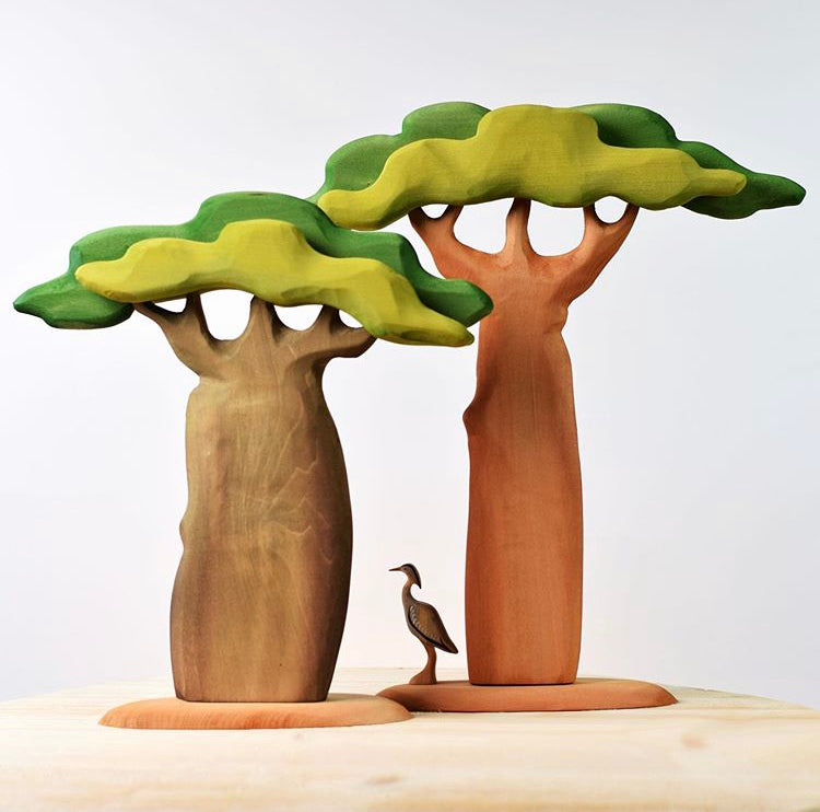 Large Wooden Baobab Trees For Play