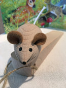 wooden door stopper mouse