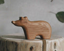 Wooden Bear Figure - Quincy