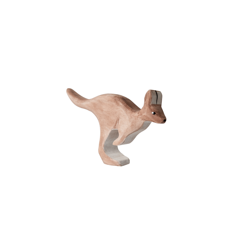 Wooden Kangaroo - Jumping