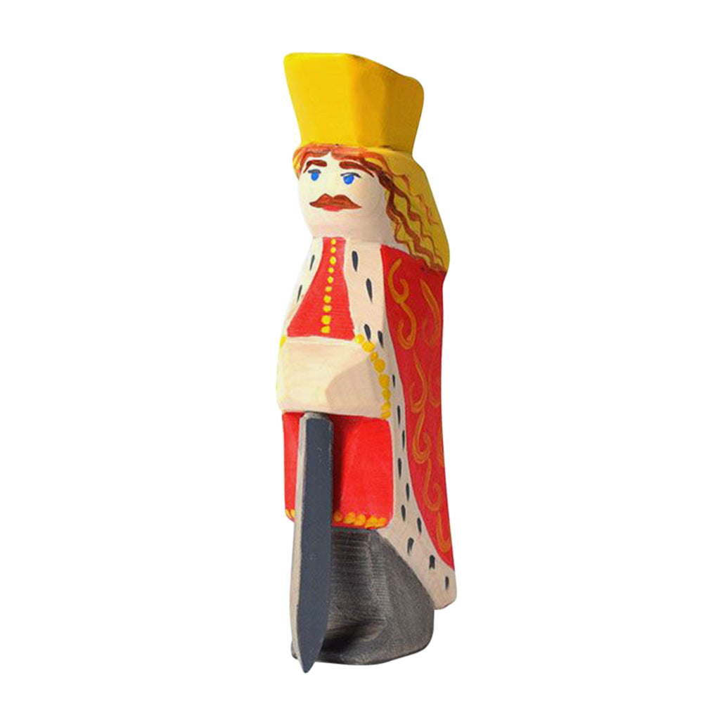 Wooden King Figure | Wooden Toy Figures | Bumbu Toys Australia