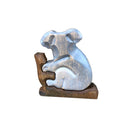 Wooden Koala With Branch