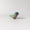 Wooden Rainbow Lorikeet