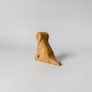 Wooden Puppy Sitting