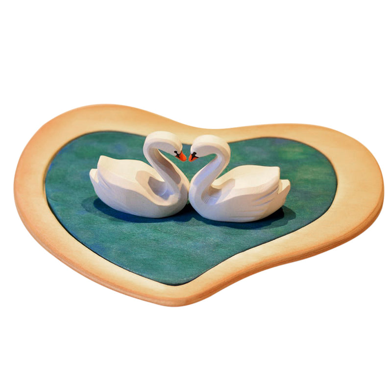 Wooden Heart Shaped Pond