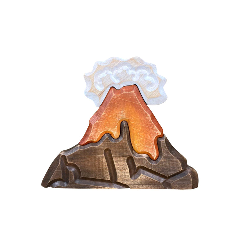 Wooden Volcano - Large