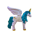 Large Wooden Unicorn Flying