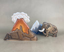 Wooden Volcano - Large