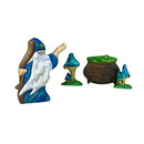 Wooden Magic Mushrooms - Set of 2