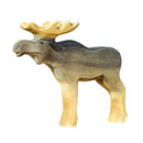Wooden Moose - Bull