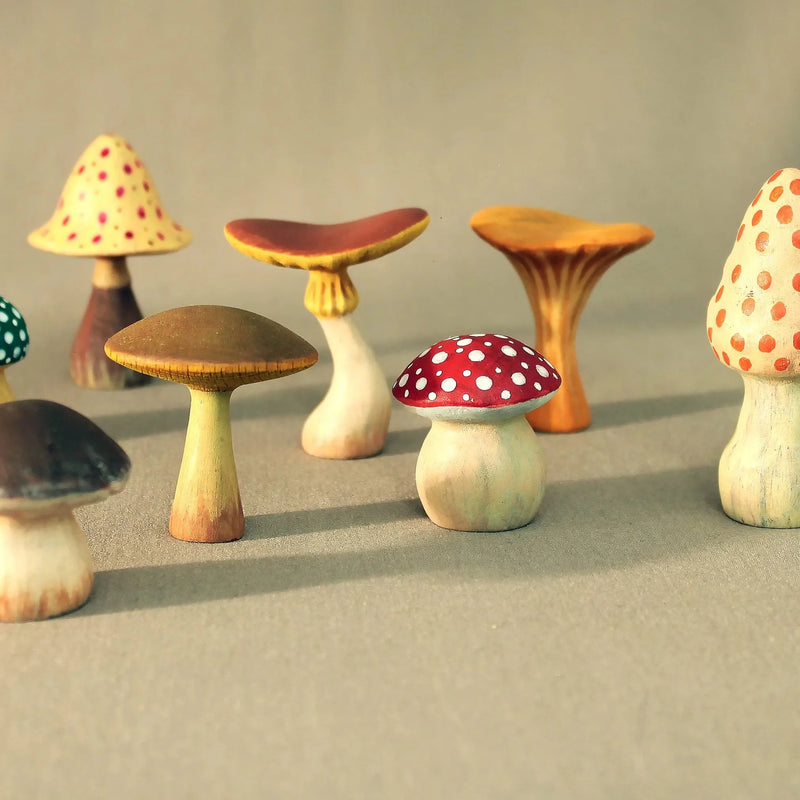 Wooden Fairy Mushroom