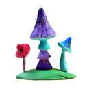 Wooden Magic Mushroom Set