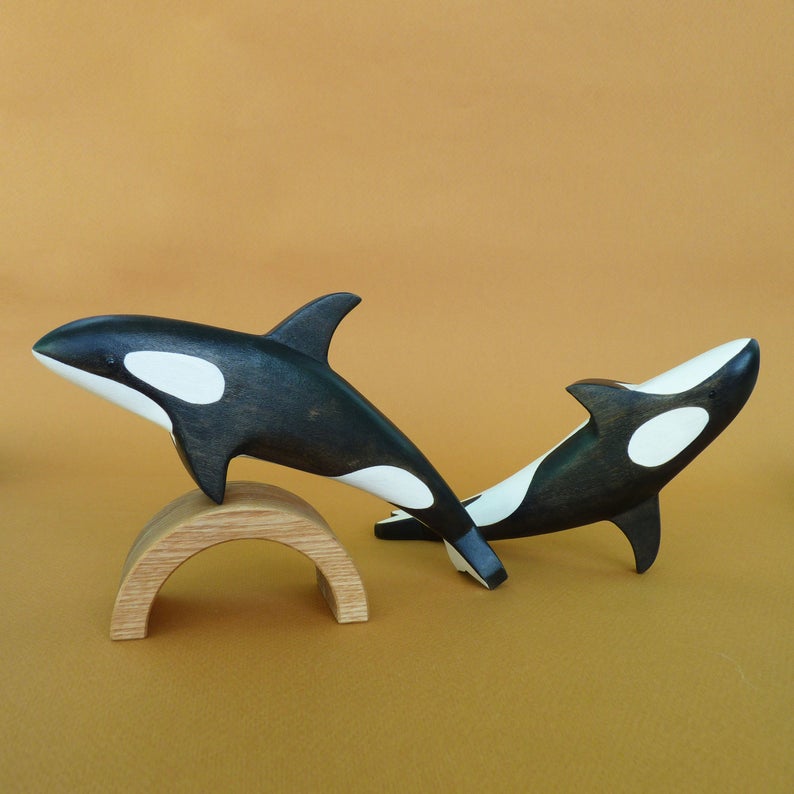 Wooden Orca