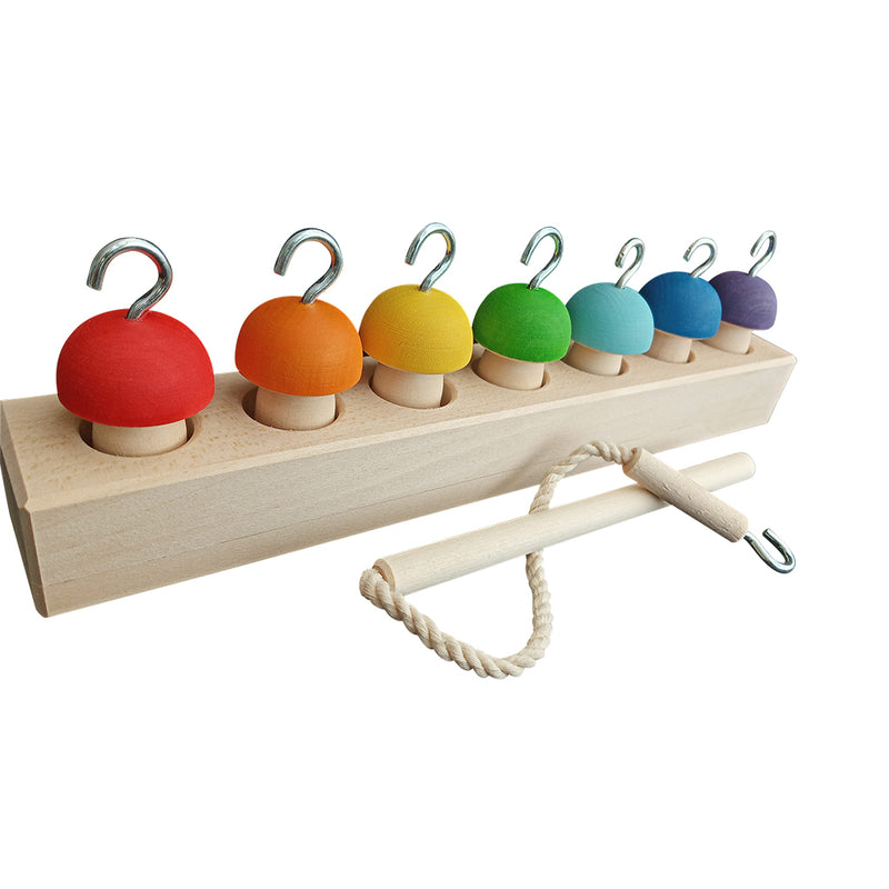 Wooden Toy Fishing Game