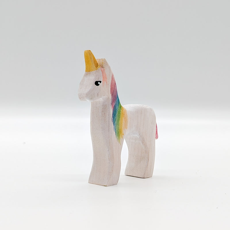 Wooden Rainbow Unicorn - Foal