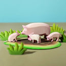 Wooden Piglet - Standing