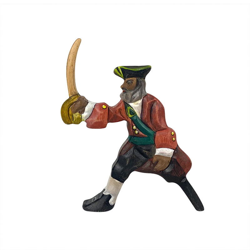 Wooden Pirate With Sword