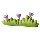 Large Wooden Wildflowers - Purple