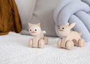 Wooden Push Along Cat - Kitty