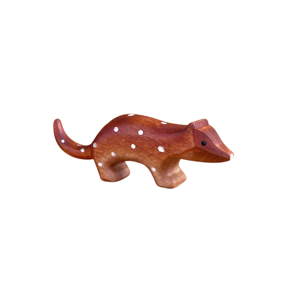 Wooden Spotted Tail Quoll | Australian Animal Toys | Forest Melody