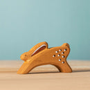 Wooden Running Rabbit