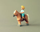 Wooden Boy & Horse Set