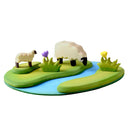 Small Wooden Wildflower - White