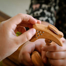 Wooden Running Rabbit