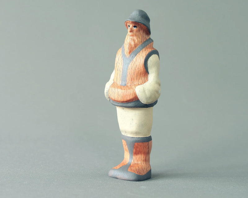 Wooden Shepherd Figure