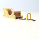 Wooden Santa Claus Set with Sleigh, Reindeer & Bag (Pre-Order)