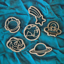 Mini Outer Space Eco Cutters - Set of 6