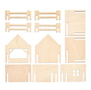 Wooden Stable and Fence - Small Set