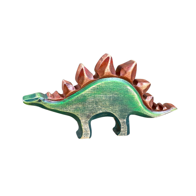 Wooden Toy Stegosaurus
