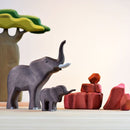 Extra Large Wooden Elephant Set