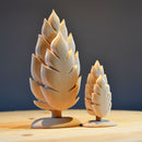 Small Wooden Thuja Tree - Natural