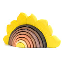 Wooden Sunflower Stacker