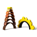 Wooden Sunflower Stacker