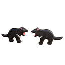 Wooden Tasmanian Devil Figures