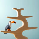 Wooden Toucan Sitting