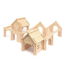 Wooden Train Station - Large Set