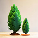Small Wooden Thuja Tree - Summer