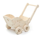 wooden push cart