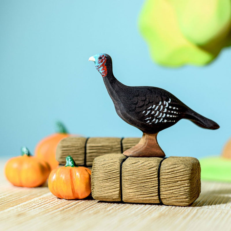 Wooden Turkey - Hen